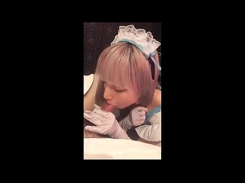 ❤️ Japanse Idool [mayuka], Frans dienstmeisje kostuum, deel 1, pijpen en aftrekken met lotion ️❌ Anal porno at us ﹏